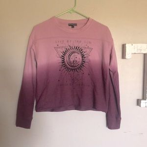 Long sleeved crop top